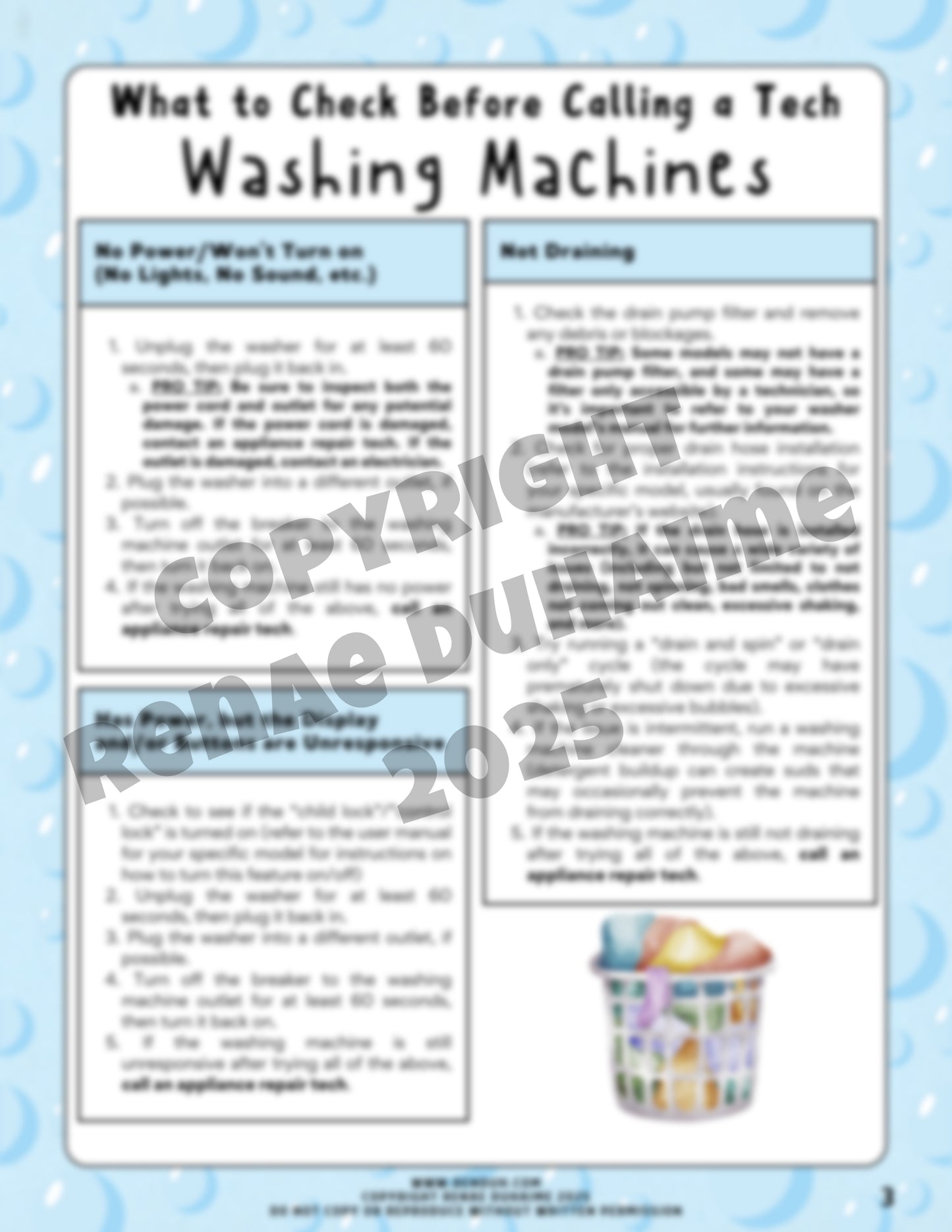 What to Check Before Calling a Tech: Washing Machines (Troubleshooting Guide)