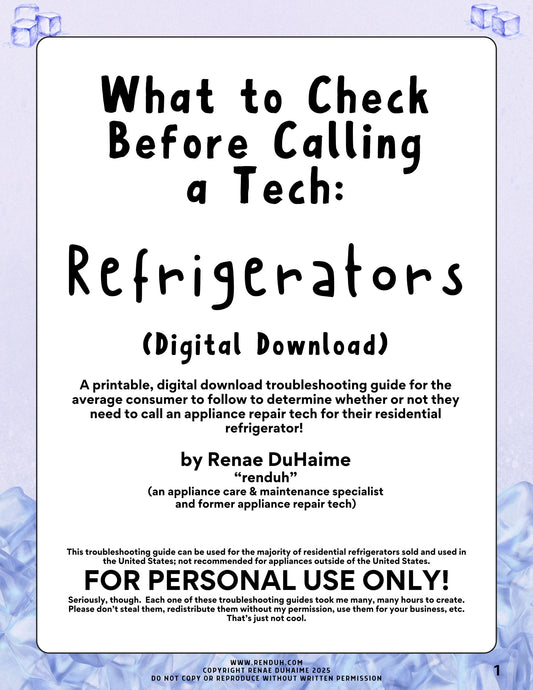What to Check Before Calling a Tech: Refrigerators (Troubleshooting Guide)