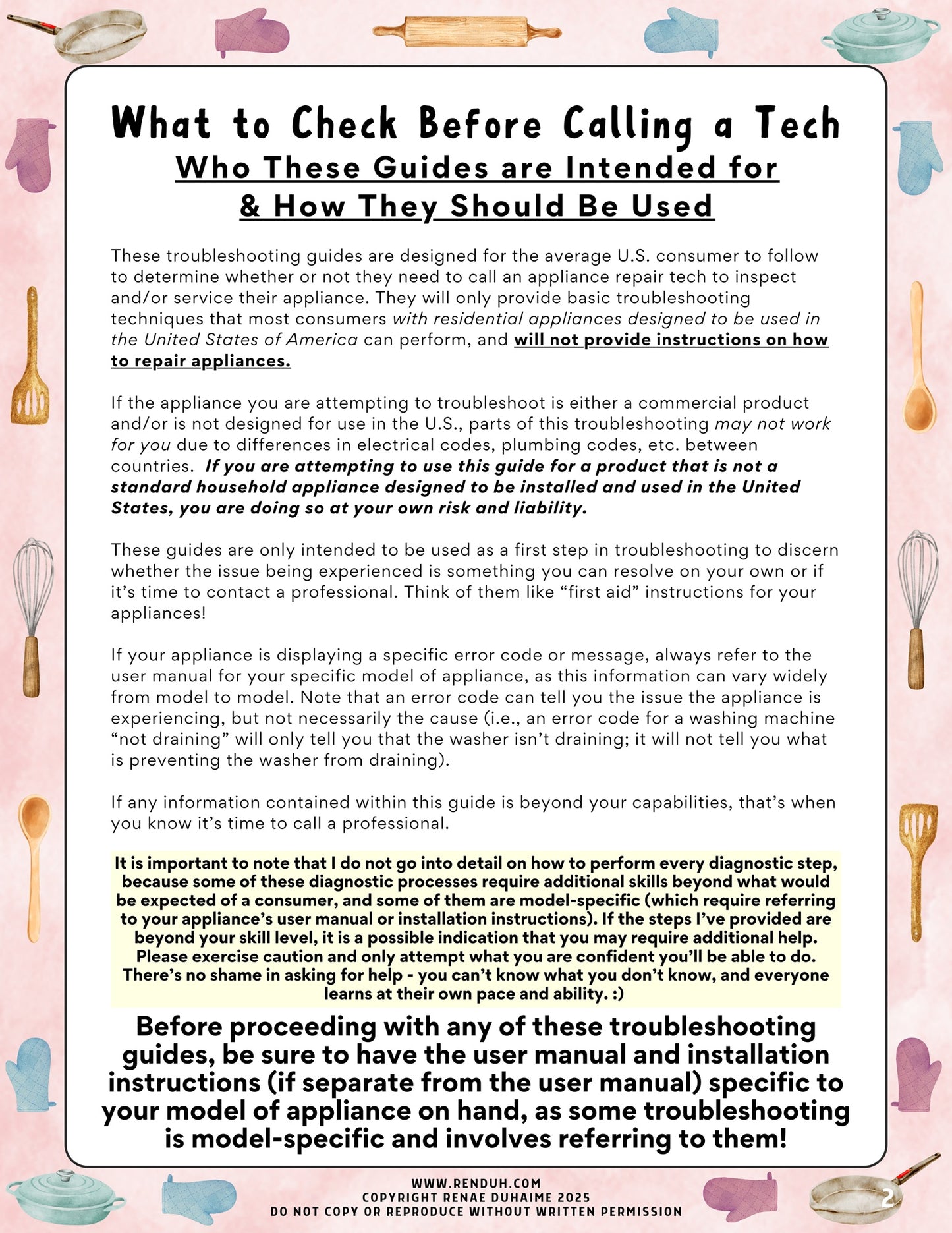 What to Check Before Calling a Tech: Ranges (Troubleshooting Guide)