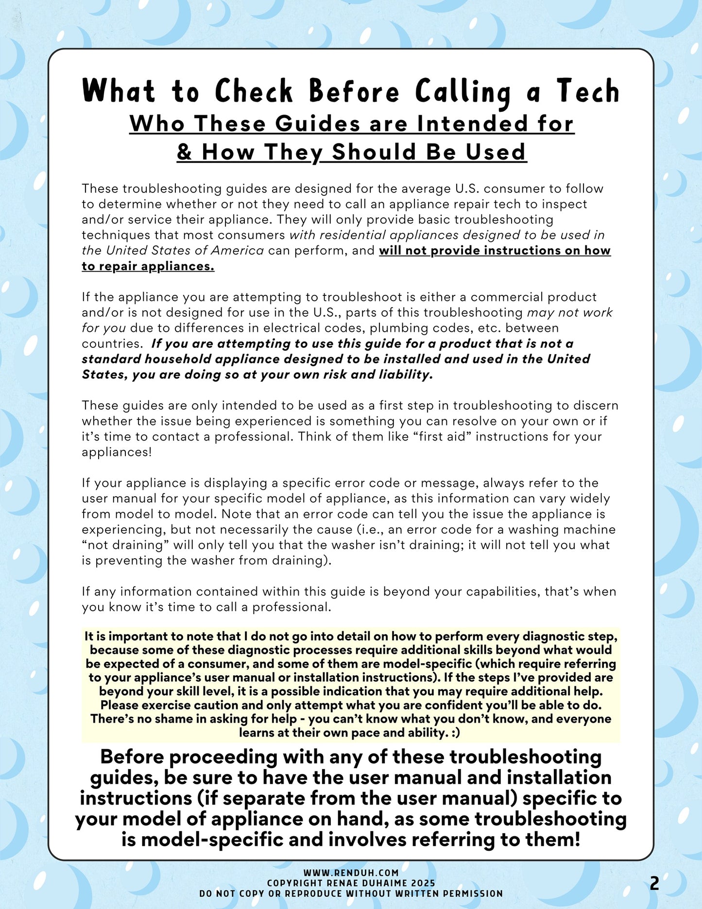 What to Check Before Calling a Tech: Washing Machines (Troubleshooting Guide)