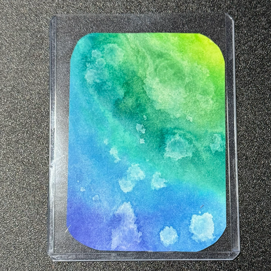 ACEO Card:  "Salted Spectrum" Series 1 of 9
