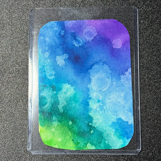 ACEO Card:  "Salted Spectrum" Series 3 of 9
