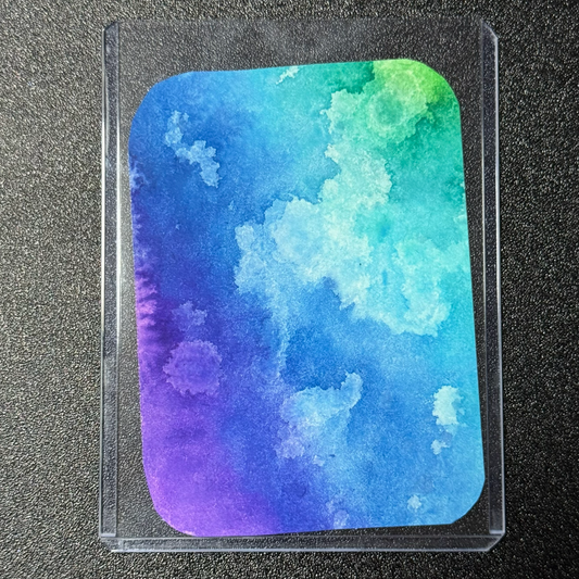 ACEO Card:  "Salted Spectrum" Series 4 of 9