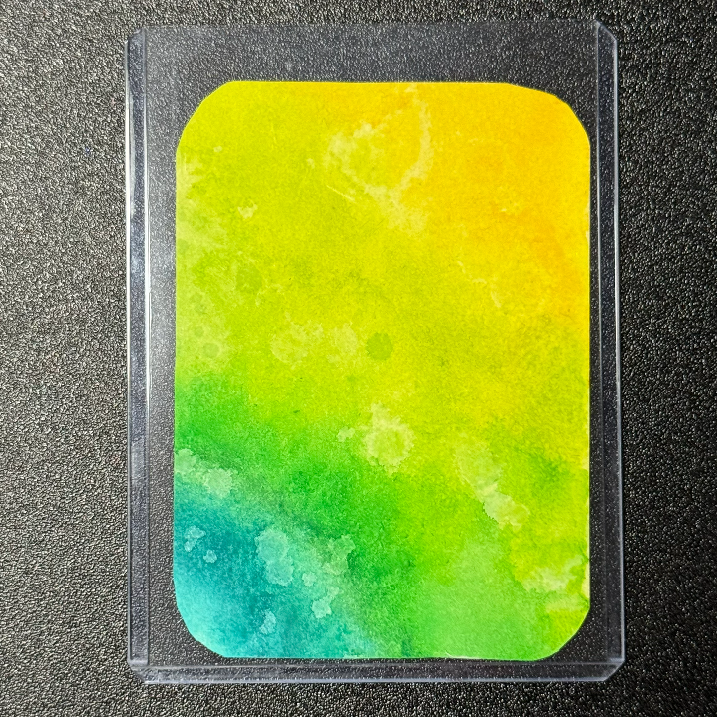 ACEO Card:  "Salted Spectrum" Series 5 of 9