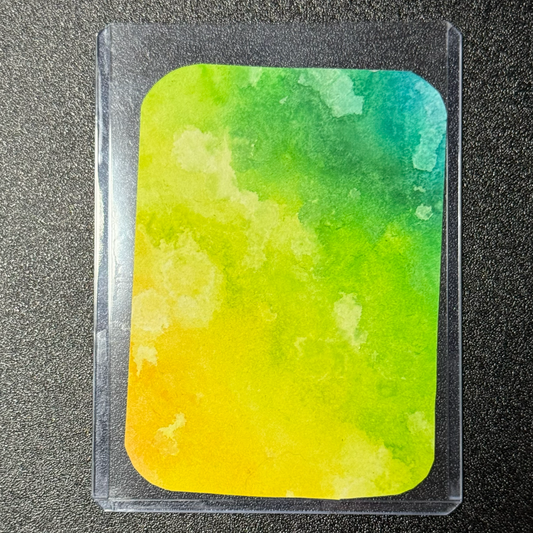 ACEO Card:  "Salted Spectrum" Series 6 of 9