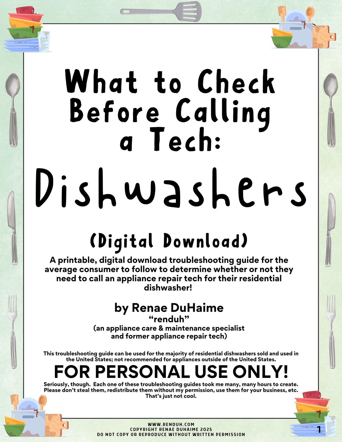 What to Check Before Calling a Tech: Dishwashers (Troubleshooting Guide)