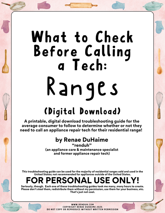 What to Check Before Calling a Tech: Ranges (Troubleshooting Guide)